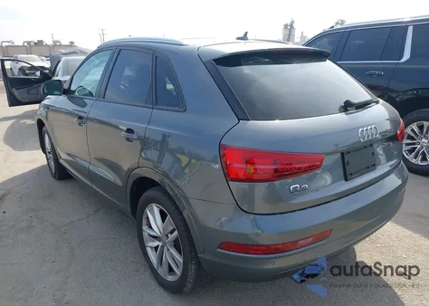 2017 Audi Q3 2.0T Premium из США, поврежденный, VIN WA1BCCFS3HR016334